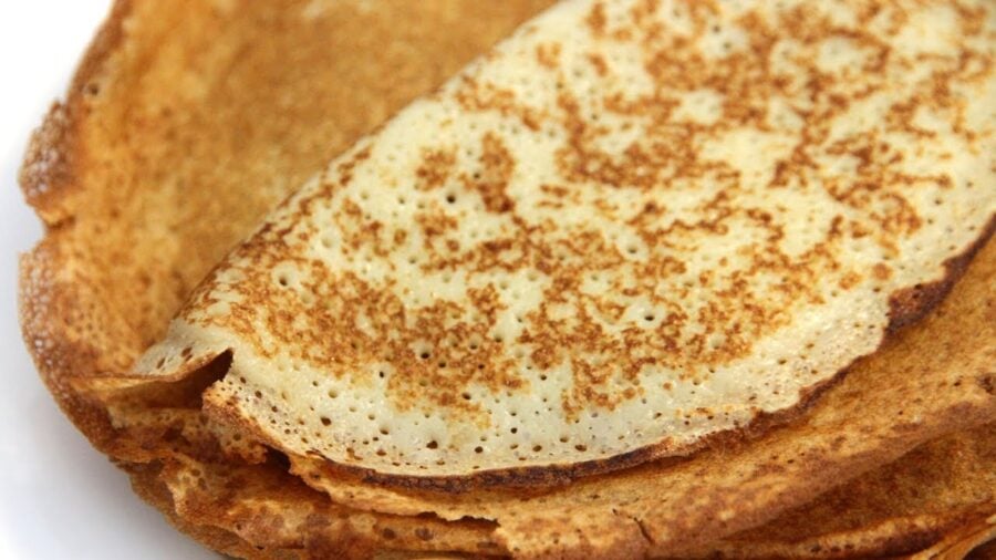 Рецепт тонких блинчиков, которые не рвутся при жарке 