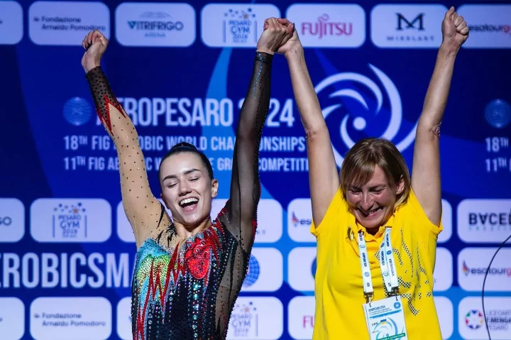 Анастасия Курашвили вошла в историю: первое украинское «золото» на чемпионате Европы по аэробике 9 kurashviliiii172848834234751345480249634292272668636 e1763396308124