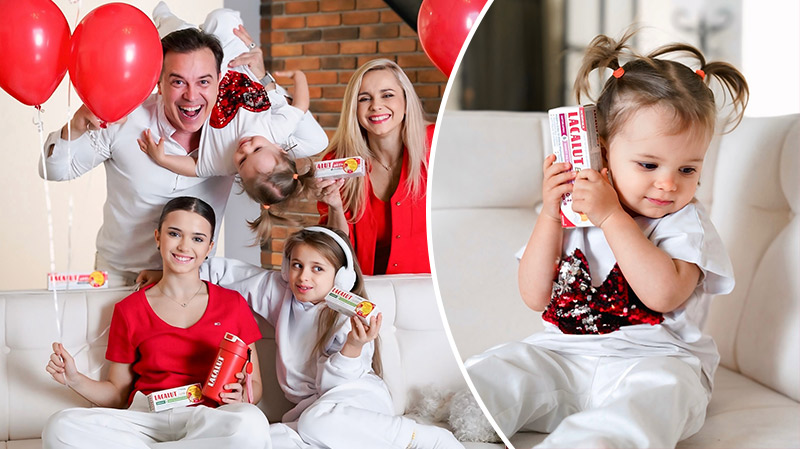 «Маленькие бизнесвумен»: Лилия Ребрик делится трогательными моментами семейной фотосессии с дочками