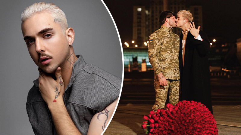 MELOVIN связал судьбу с воином: романтическое признание и первый поцелуй в сердце Киева!